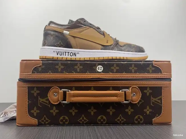 Reps TBK Jordan AJ1 1 x Off-Louis Air LOW OW 0625